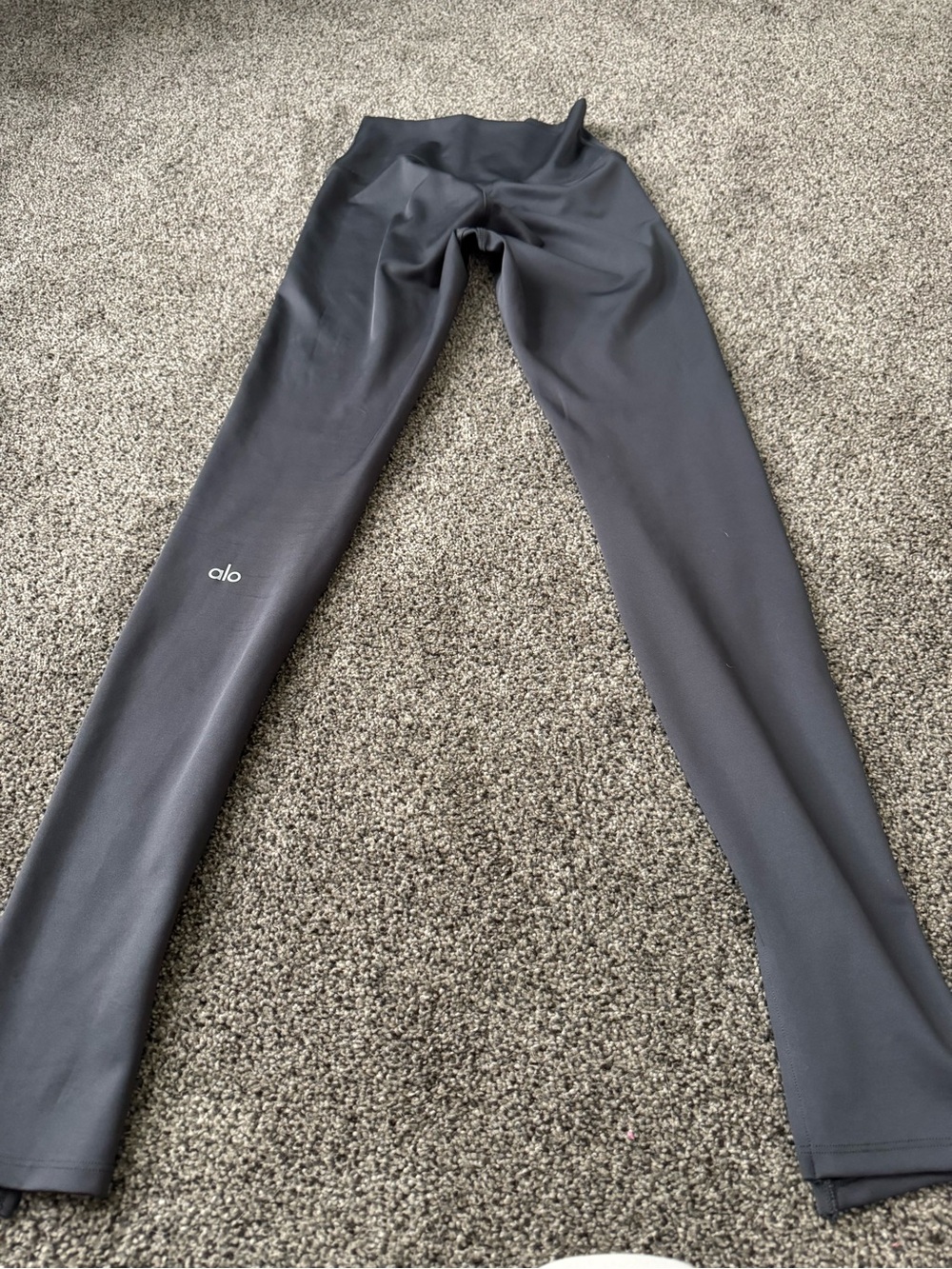 ALO Yoga High-Rise grey Leggings